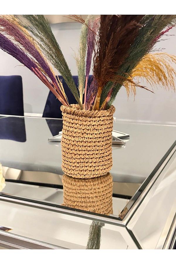 Süs Dükkanı-Handmade Decorative Basket Model - Design Ornament 1