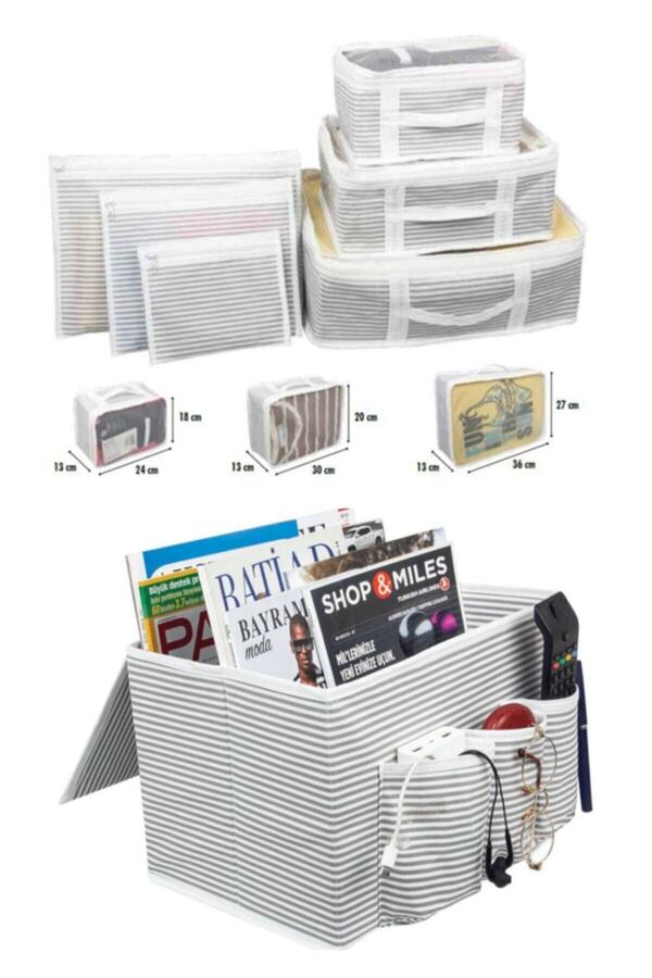 FORSACE Doğum Çantası Düzenleyici Başucu Bebek Bezi Düzenleyici Set