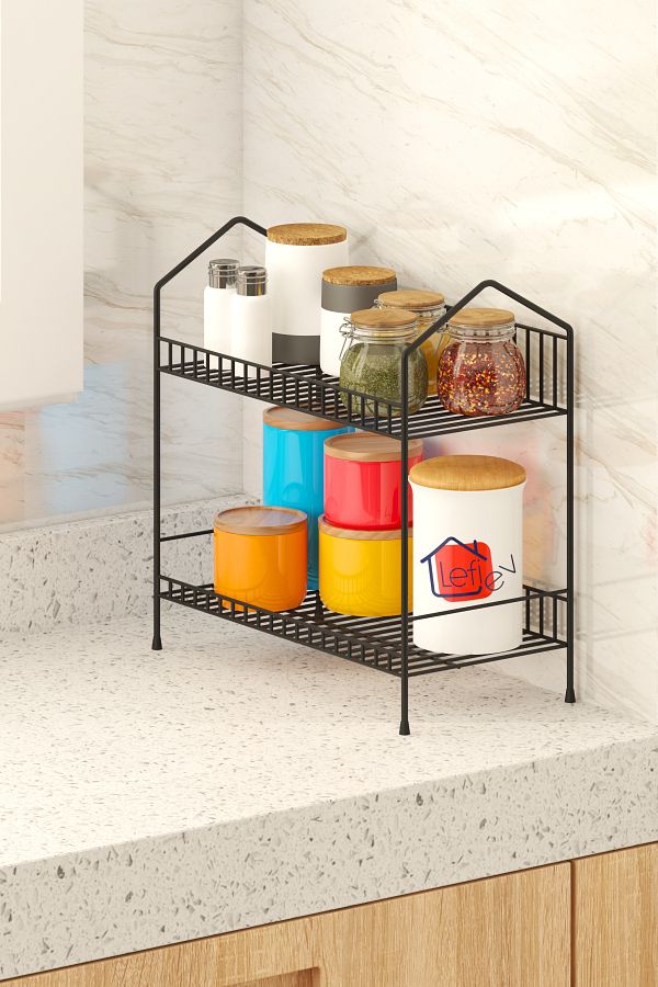Kitchen corner spice rack new arrivals