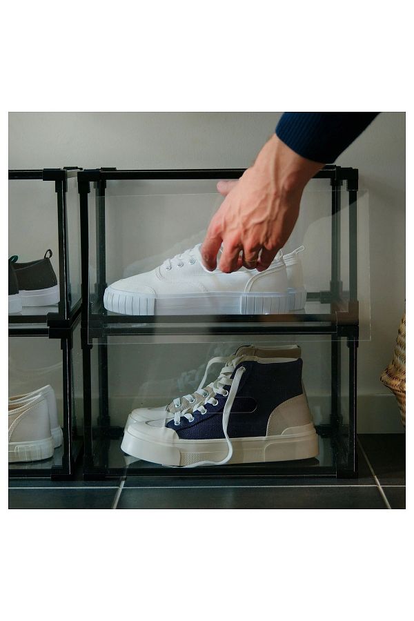 IKEA 36x29x21 cm Transparent Shoe Box Shoe Organizer Trendyol