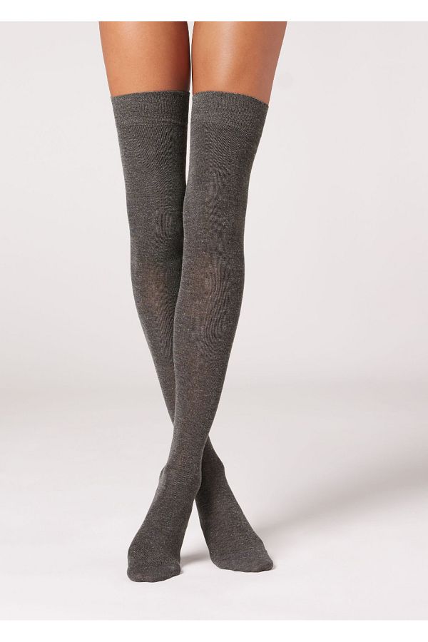 Calzedonia Cashmere and Glitter Over the Knee Socks Trendyol