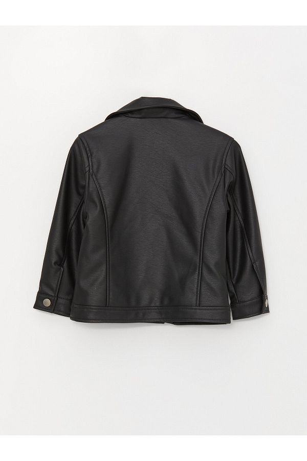 Childrens leather look jacket hot sale