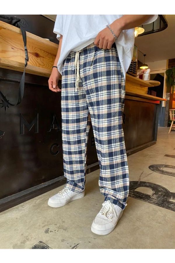 Patterned tracksuit bottoms 2025