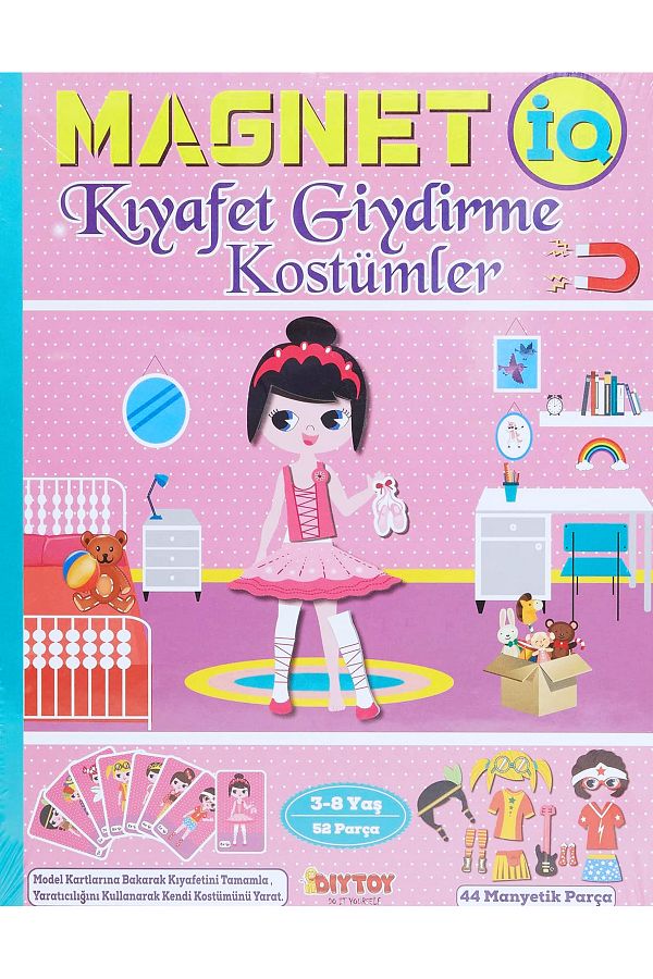 Diytoy-Magnetic Magnet Clothing Dress Up Costumes 1