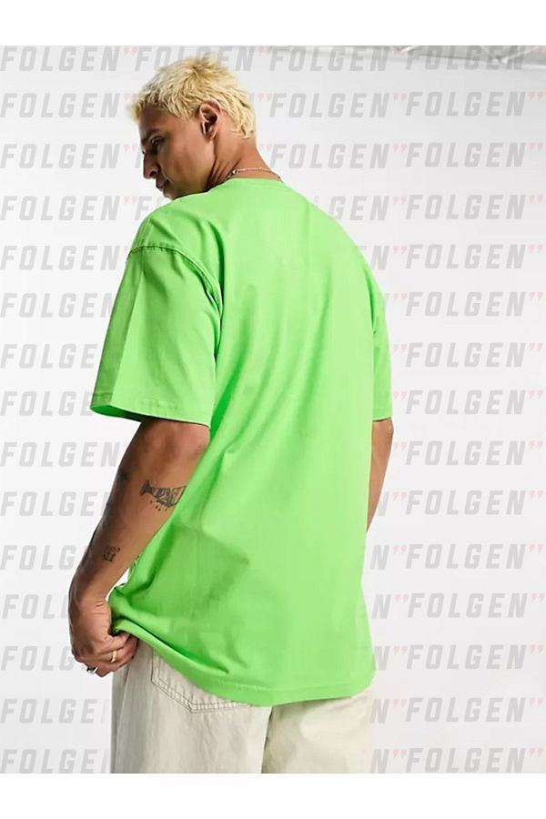 Nike t shirt for men green hot sale