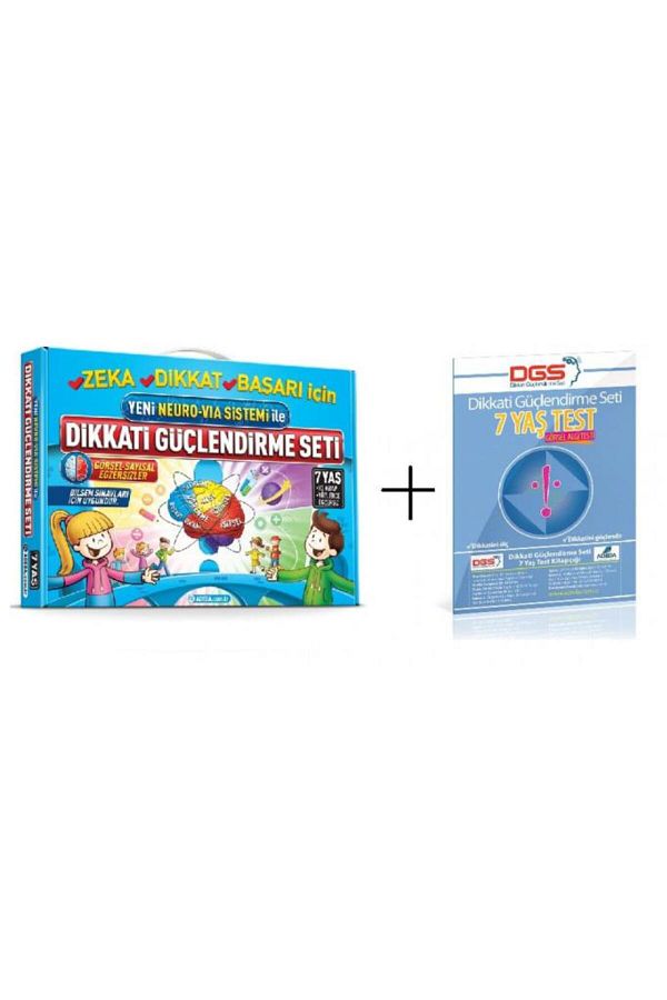 Adeda-Adeda Neuro Via Attention Strengthening Set with Osman Abal Age 7 + Visual Attention Test 1