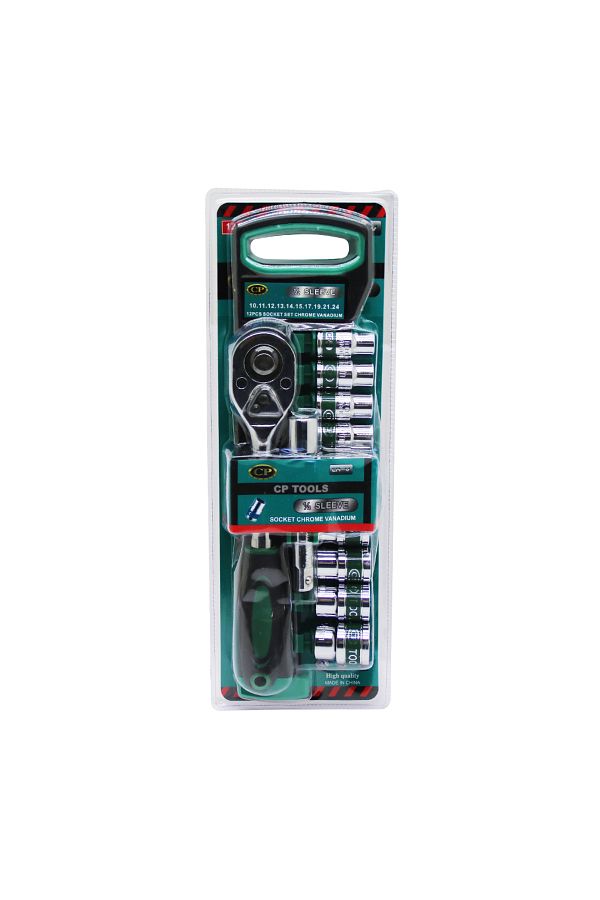 Go İthalat-CR-V SOCKET SET 12 PCS 1/2" VACUUM SOCKET SET (4199) 1