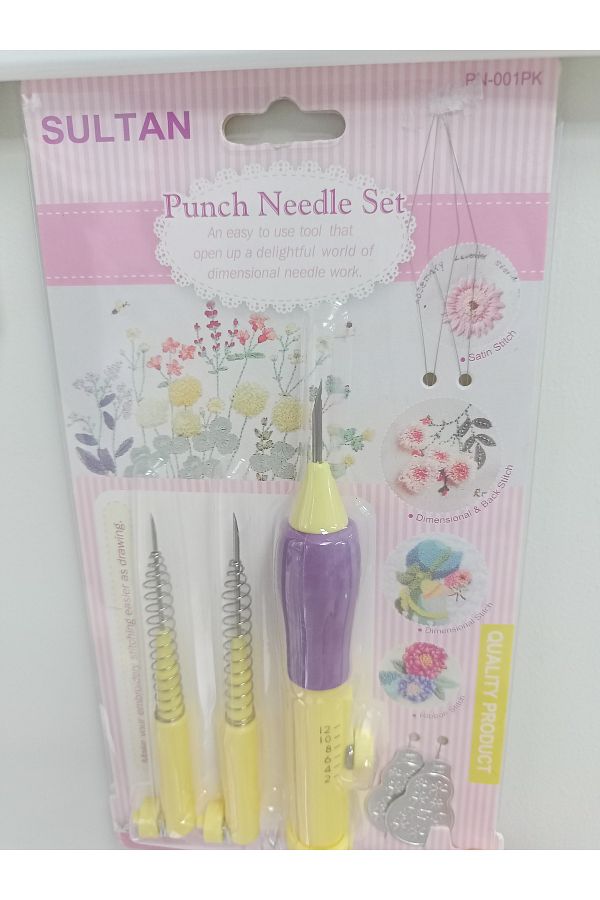 Sultan-Purple Punch Needle Set 1