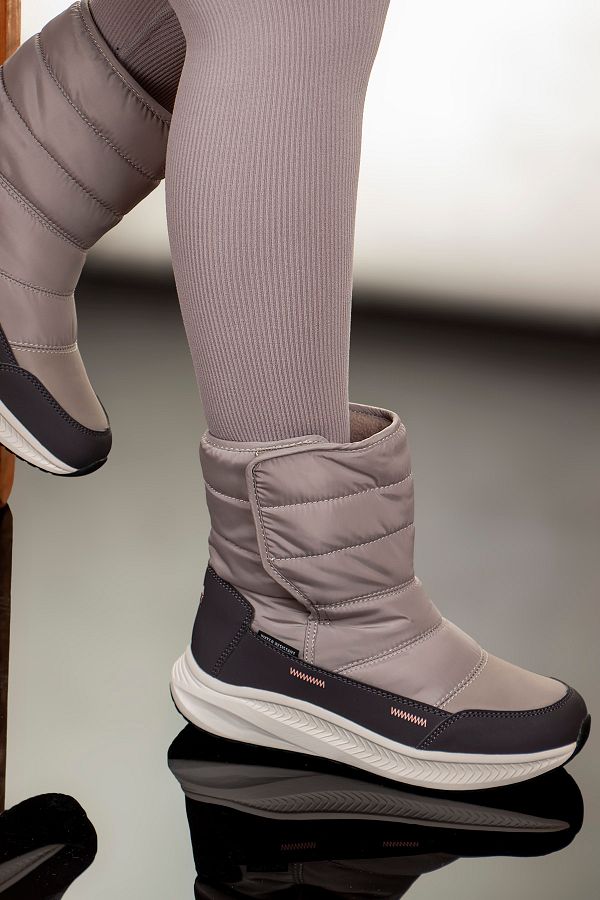 U.S. Polo Assn.-US Polo AssnClark Velcro Warm Lined Unisex Snow Boots867800000502 1