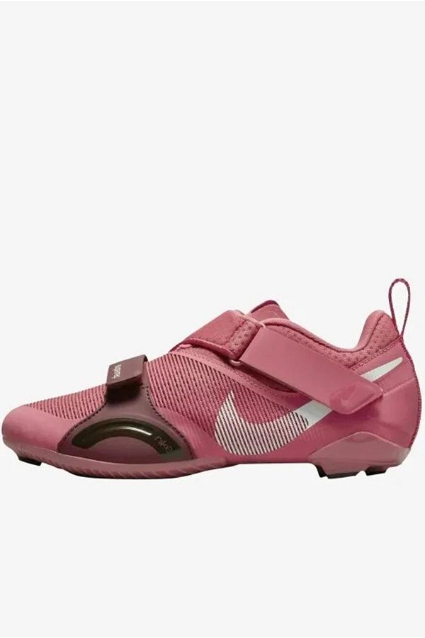 Pink cycling shoes on sale