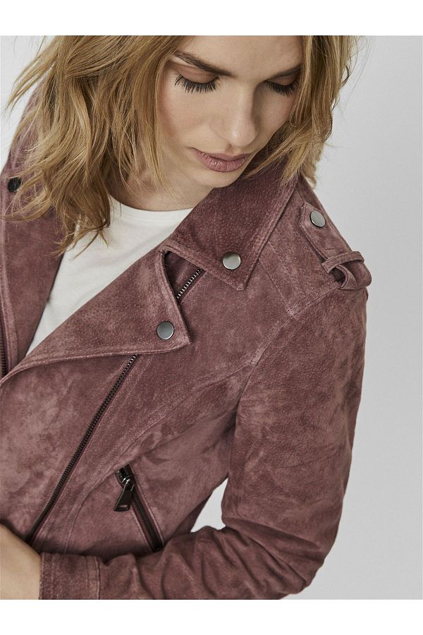 Vero Moda Jacke VMROYCE SHORT SUEDE JACKET EXC Trendyol