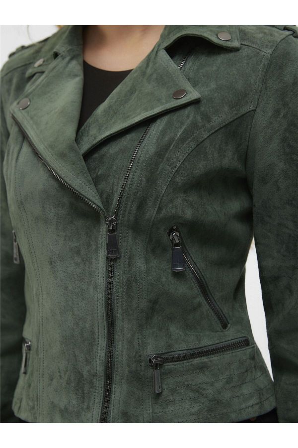 Vero Moda Jacke VMROYCE SHORT SUEDE JACKET EXC Trendyol