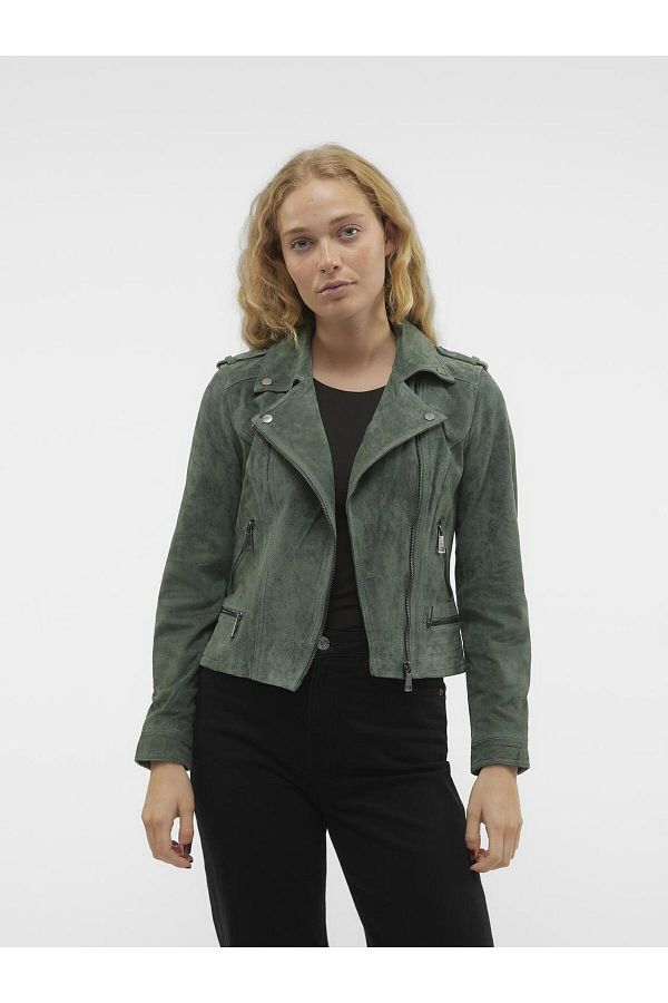 Vmroyce short suede jacket discount