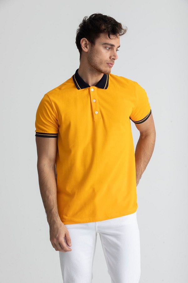 Mustard polo neck top hot sale