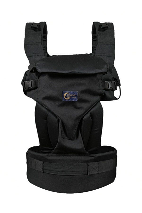 Babalinbaby Siyah 360 Dışa Dönük Ergonomik Kanguru