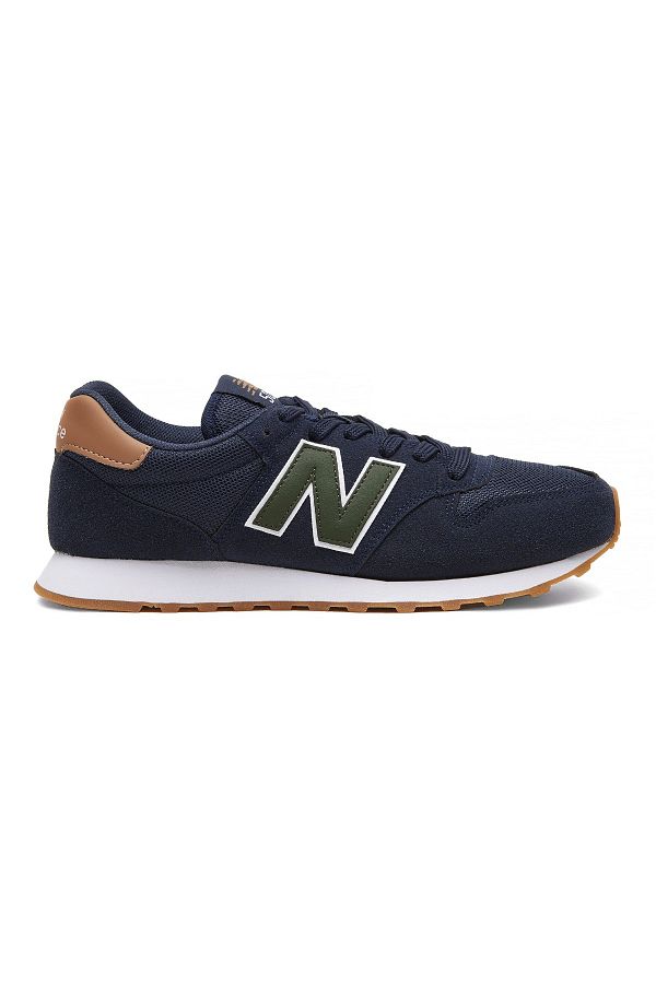 New Balance 500 Men s Navy Blue Sports Shoes Trendyol
