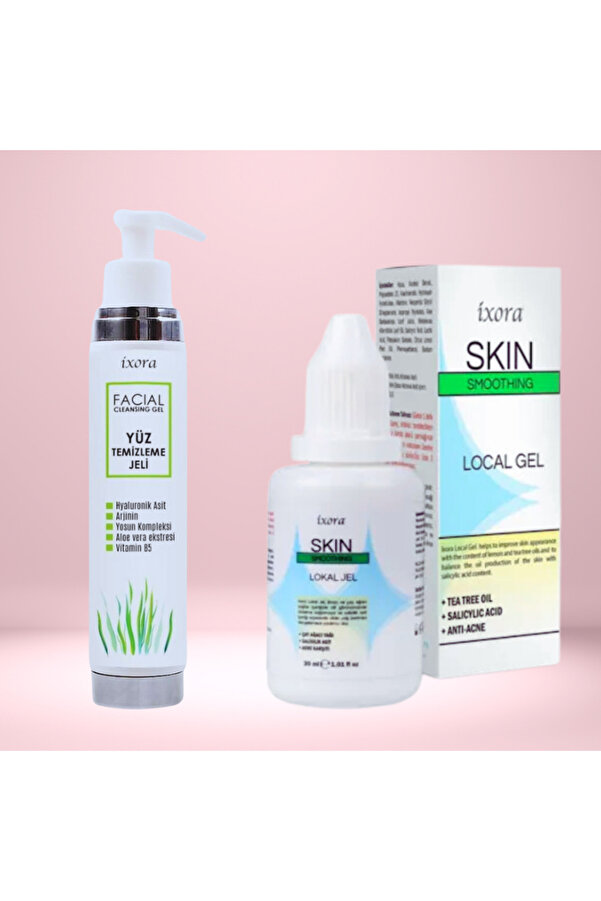 Ixora Local Gel 30 ml and Facial Cleansing Gel 200 ml Code Set- Trendyol