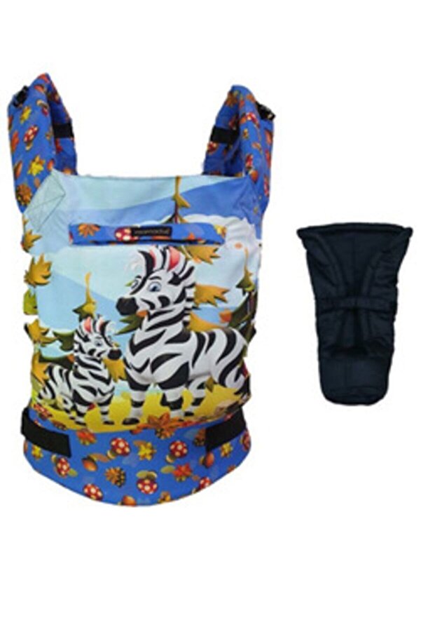 MamadusBaby Zebra Ergonomik Kanguru Yeni Doğan Seti