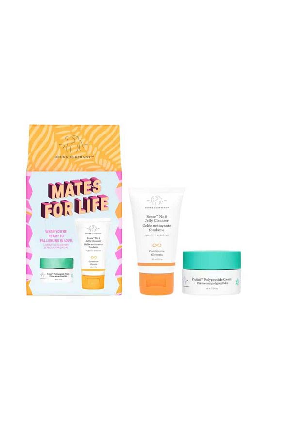 Drunk Elephant-Mates for Life - 30Ml+15Ml Cleansing and Moisturizing Cream Set 1