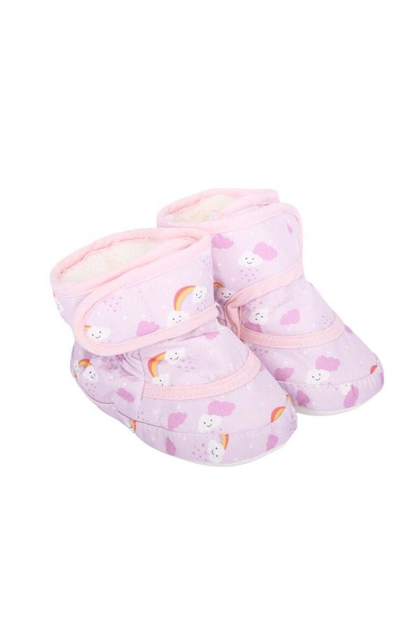Baby slippers with velcro clearance