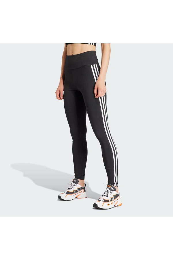 Adidas 3 stripe long tight ladies top
