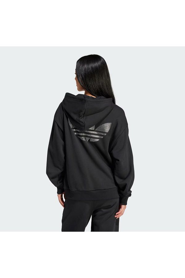 adidas Bling Hoodie Women s Casual Sweatshirt IT9701 Trendyol