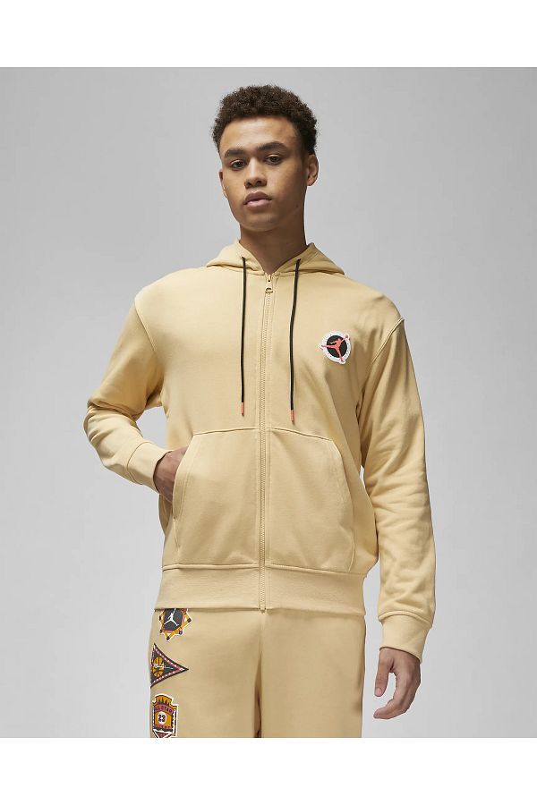 Nike Sweatshirt Gold colored Regular fit Trendyol