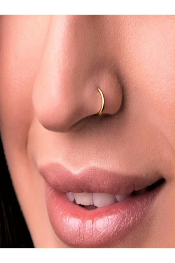 Cartilage nose piercing on sale