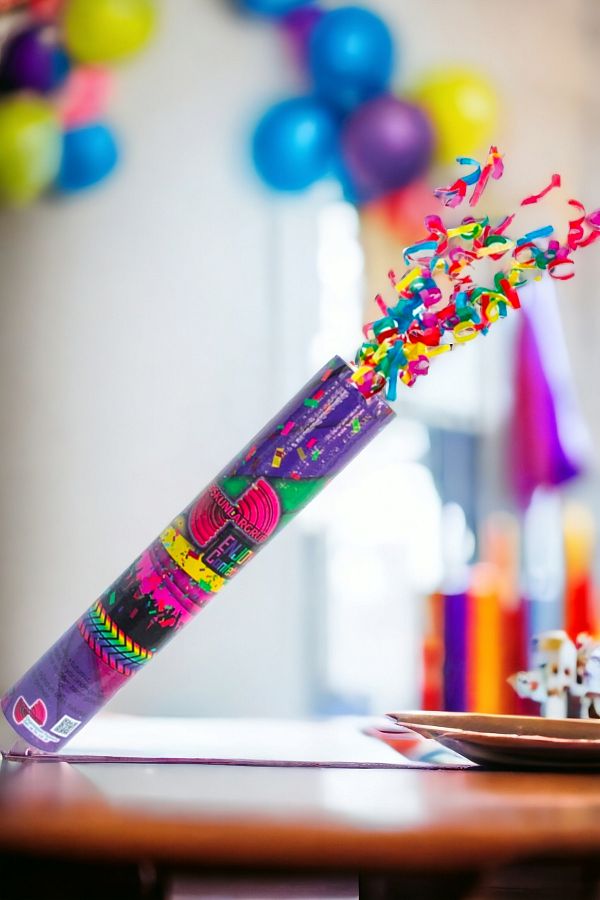 Enjoy-Mixed color confetti throwing 30 cm long mixed ornament and ribbon 1