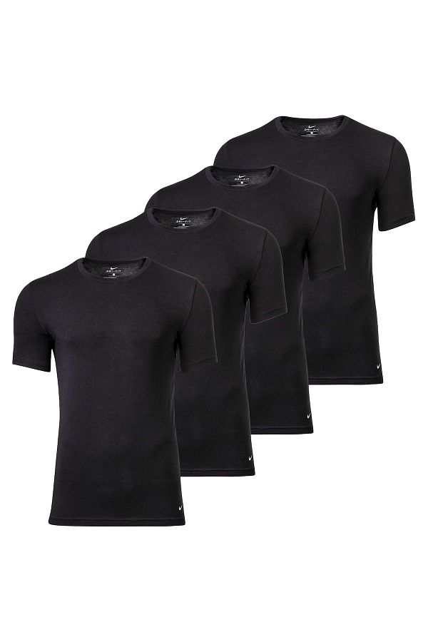 Nike Herren T Shirt 4er Pack Crew Neck Rundhals Stretch Cotton Trendyol
