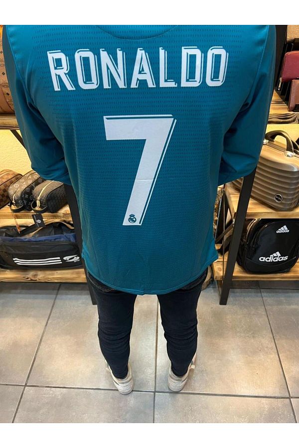 HAKAN SPOR Real Madrid Cristiano Ronaldo 2017 2018 Home Away Jersey Ronaldo Blue Trendyol