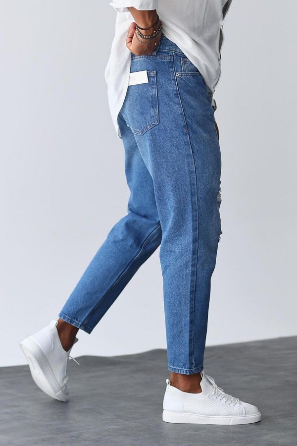 Mom jeans boy online