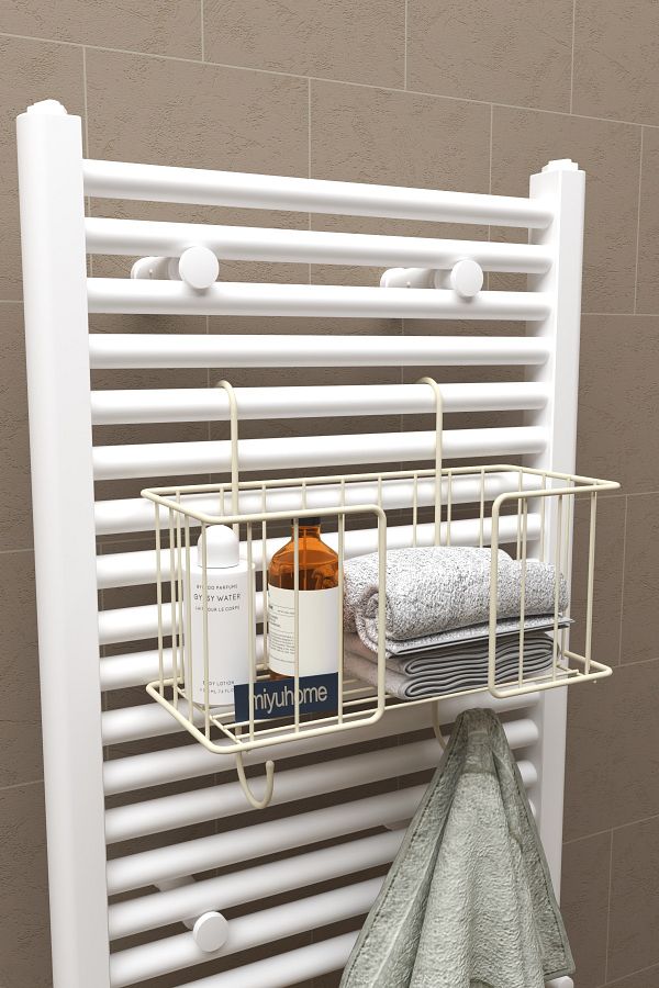 moniev Hangable Towel Warmer Organizer Towel Holder Bathroom Organizer Towel Drying Hangable Towel Basket BEIGE Trendyol