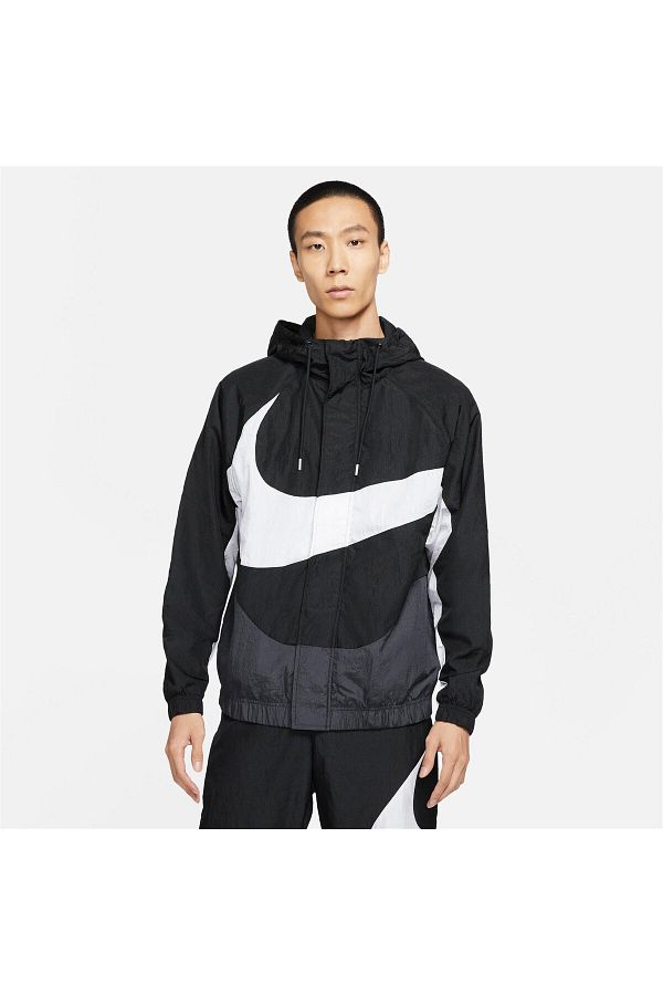 Nike Sportswear Swoosh Woven Lined Full zip Hoodie Men s Jacket Special Series Trendyol
