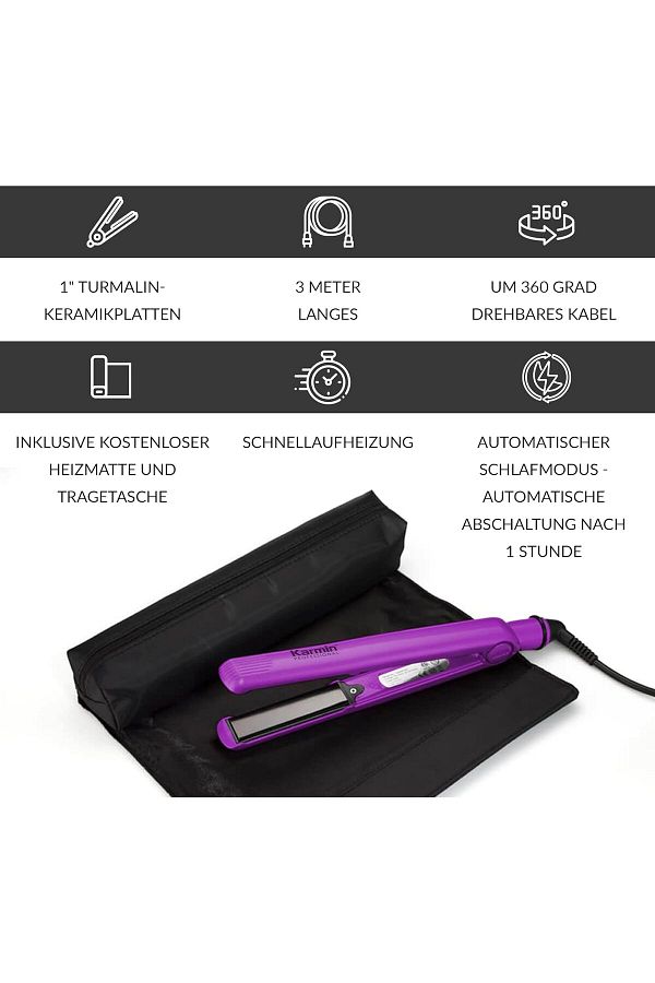 Karmin professional hair straightener outlet
