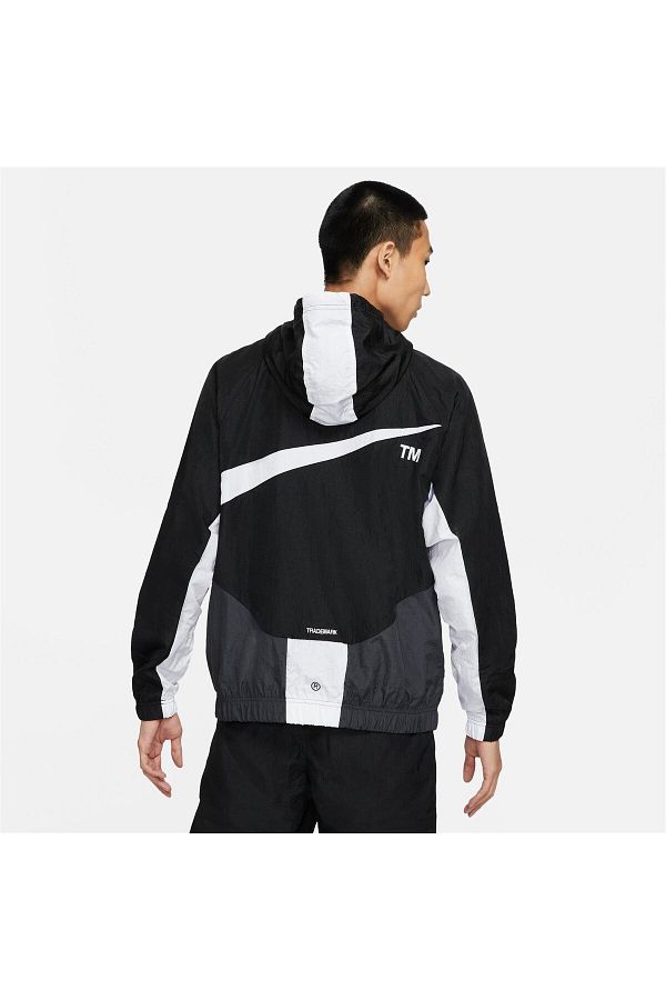 Nike sportswear swoosh woven full zip jacket new arrivals