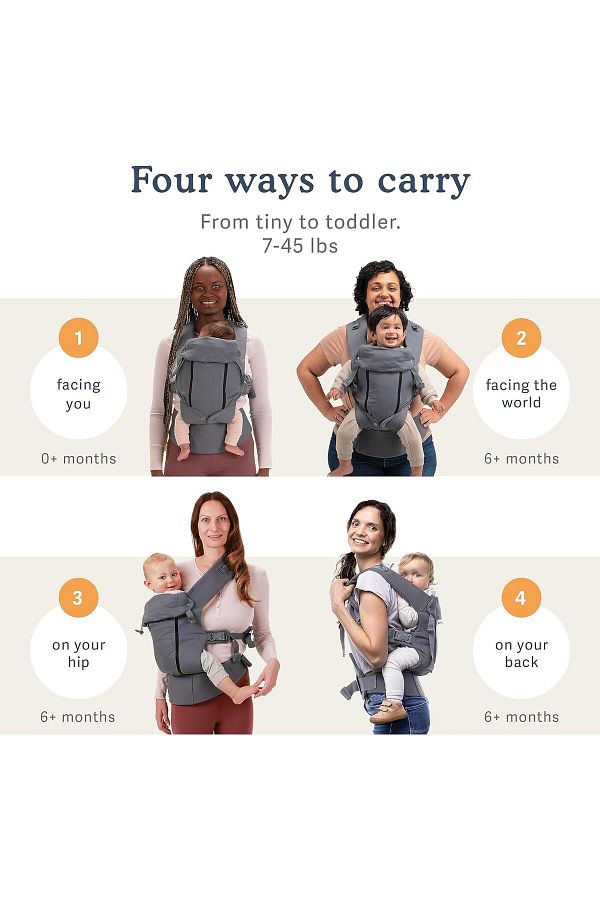 Beco Baby Carrier Baby Front Carrier with Carrier Backpack and Adjustable Seat Trendyol