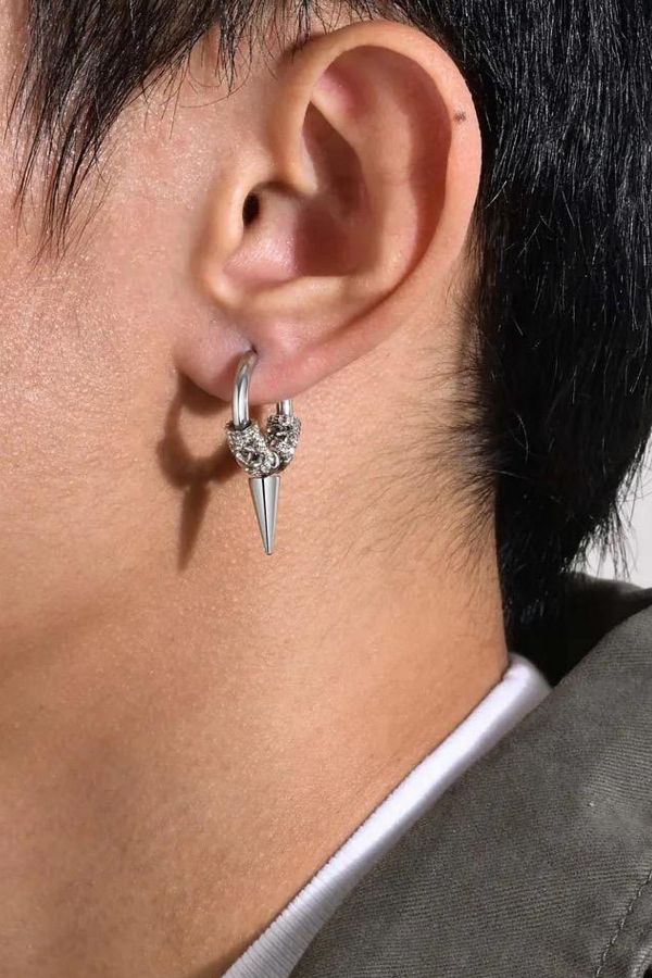 Unisex dangle earrings top
