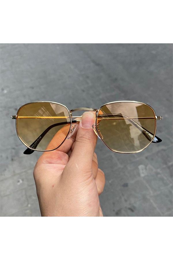 Yellow gradient sunglasses on sale