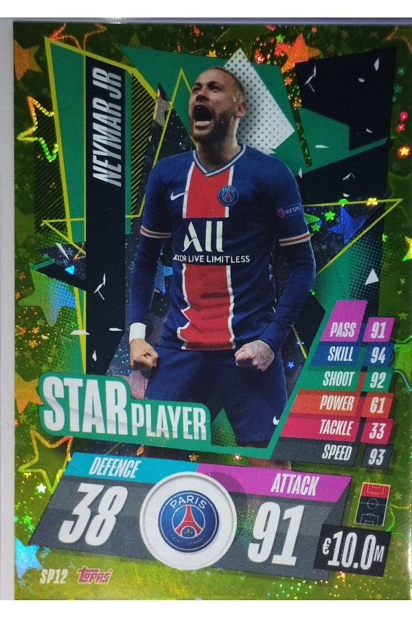 Topps-NEYMAR JR STAR PLAYER 1
