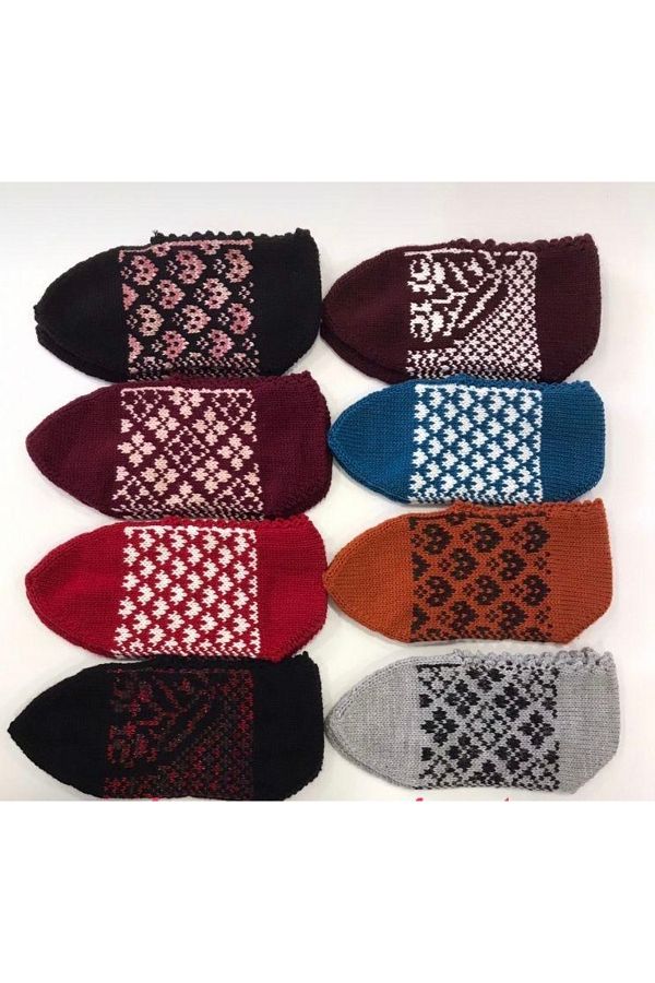 Yöreselce-Handcrafted machinery local booties socks 1