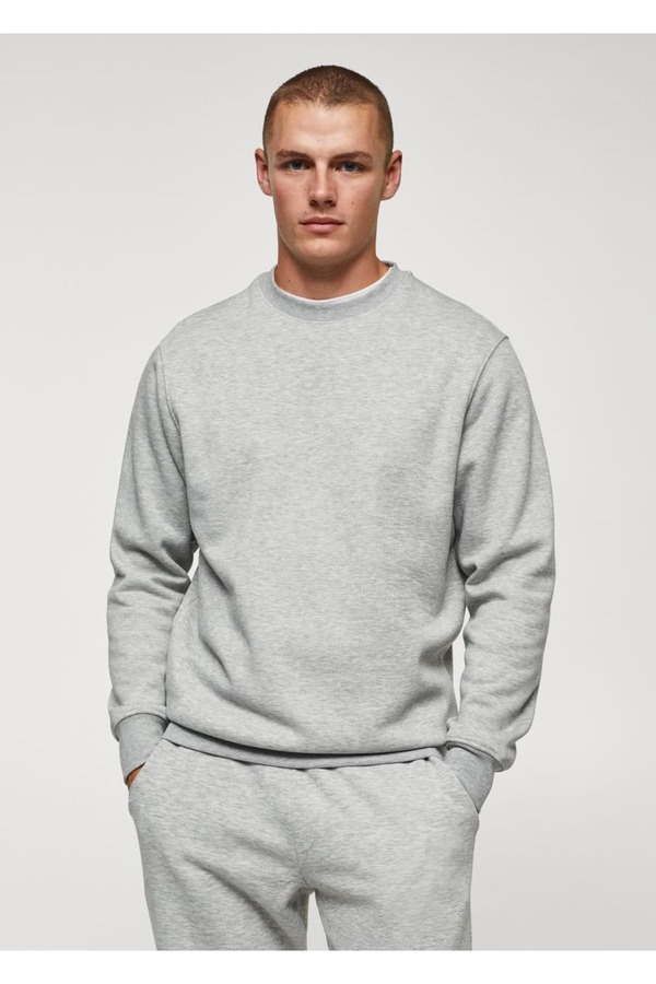 MANGO Man-Leichtes Sweatshirt aus Baumwolle 1