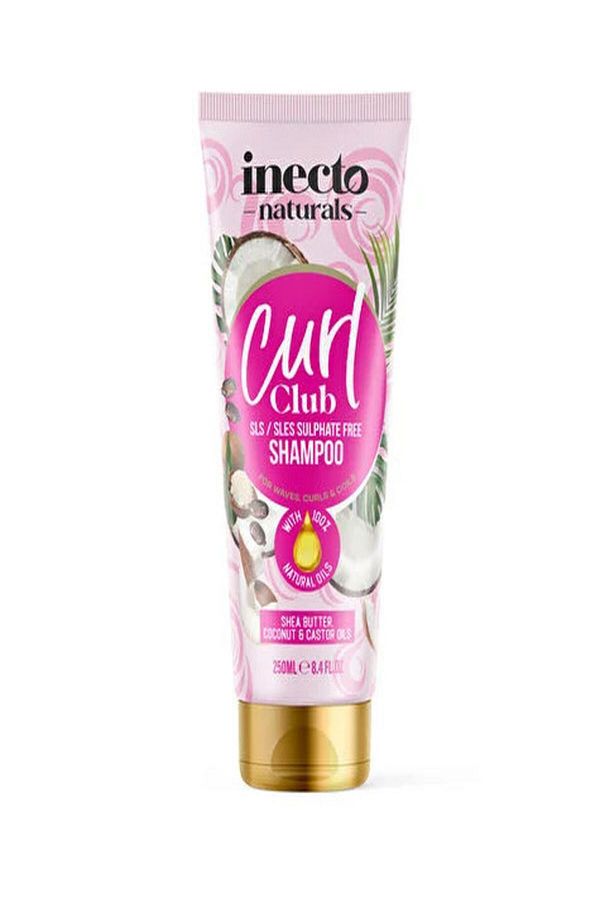 inecto-Curl Club - 100% Wavy Curl Defining Shampoo, for Curly or Hair 1