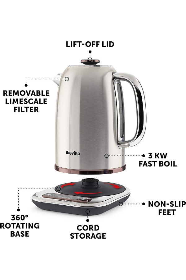 Breville variable temperature kettle store