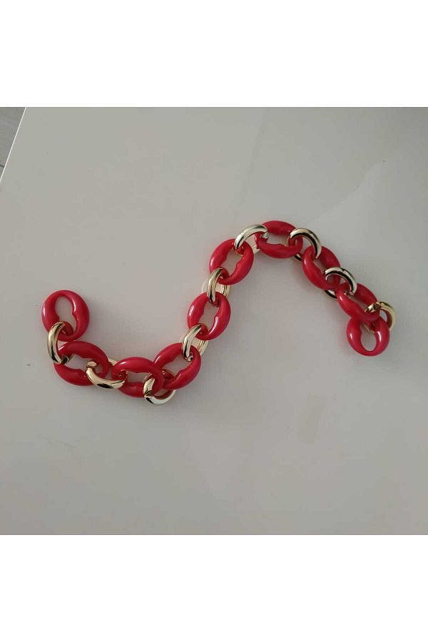 hobi duragı-LINKED IMPORTED CHAIN COMBINED BAG HANDLE 1