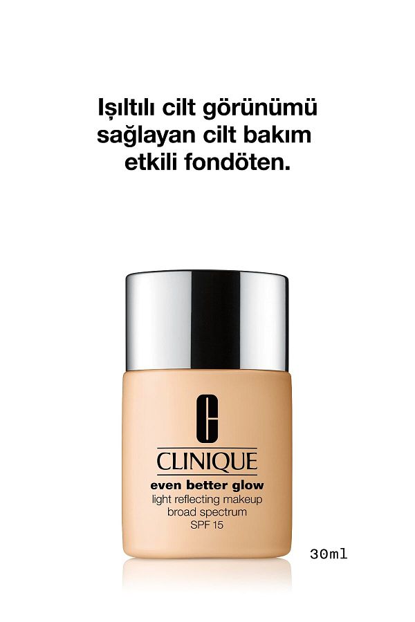 Clinique-Foundation - Wn 12 Meringue - Even Better Glow Makeup Spf 15 1