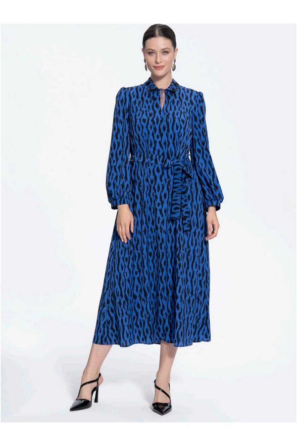 Bolero Dress Dark blue Regular Trendyol