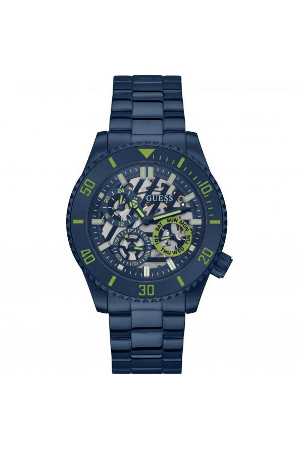 Guess Watch White Navy blue Trendyol