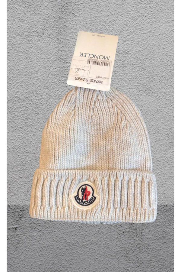 More Black Unisex Moncler Knitwear Beret Trendyol