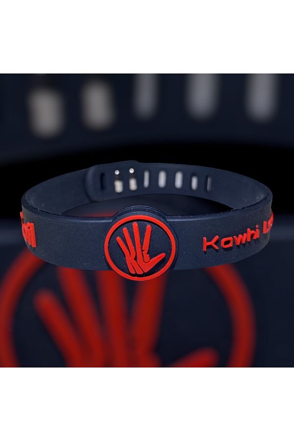PurpleJam Kawhi Leonard Black Red Adjustable Basketball Bracelet Trendyol